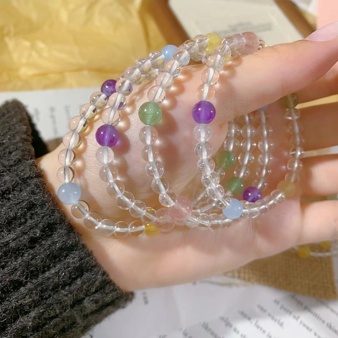 Pulsera con cristal natural details Picture