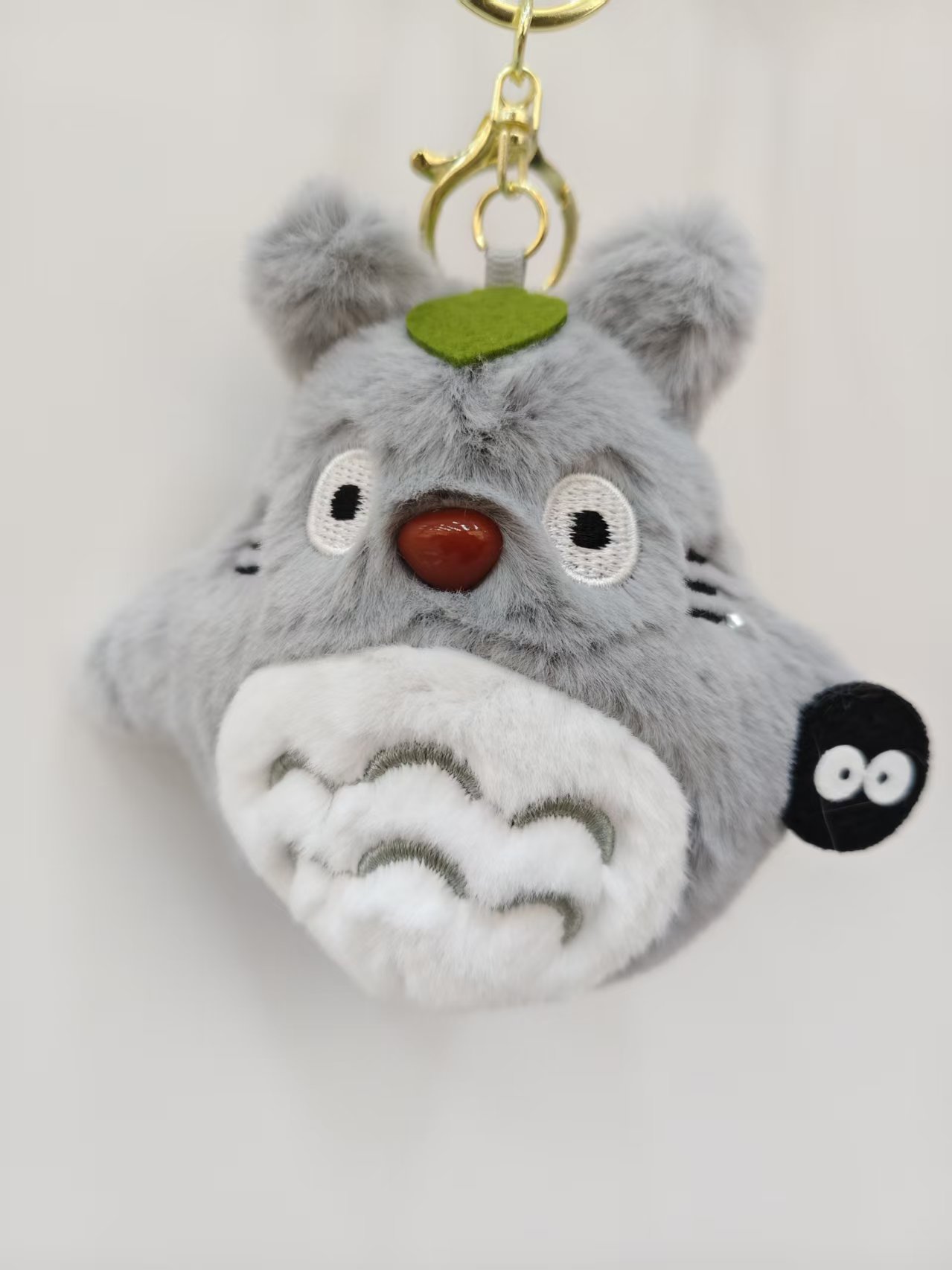 龙猫挂件钥匙扣，背挂