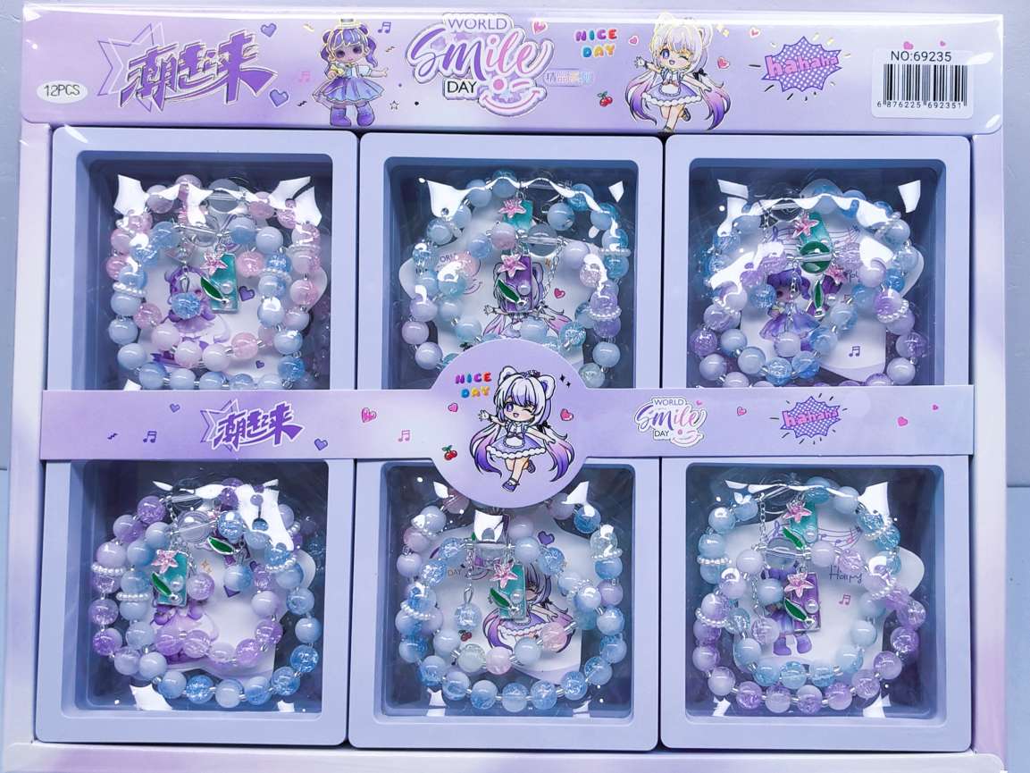 红绳水晶手串铜微镶手链饰品经典时尚设计