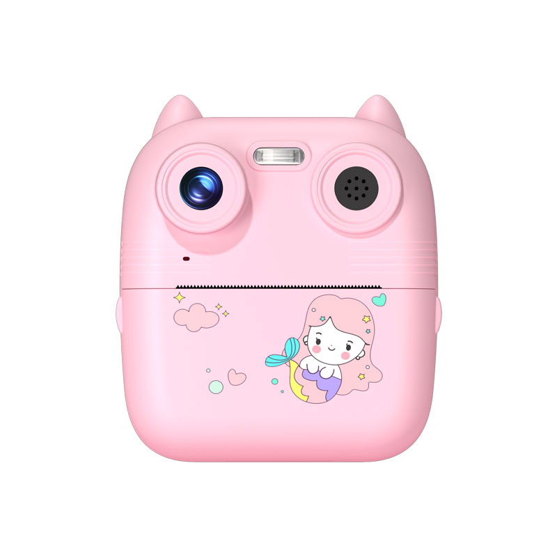 跨境新款私模儿童拍立得打印照相机高清拍照录像礼盒玩具代发支持