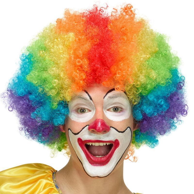 Halloween colorful fan hair cosplay clown hair cosplay wig cosplay wig