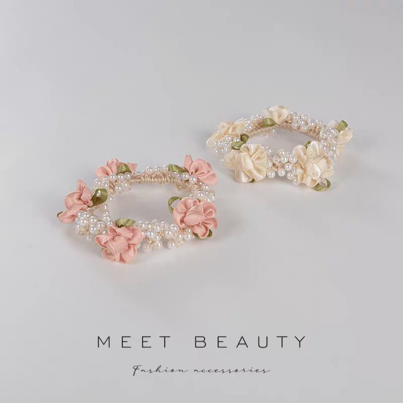Acrylic children's wedding party hair accessories, headbands, combs and hair clips gift box set detail image 8