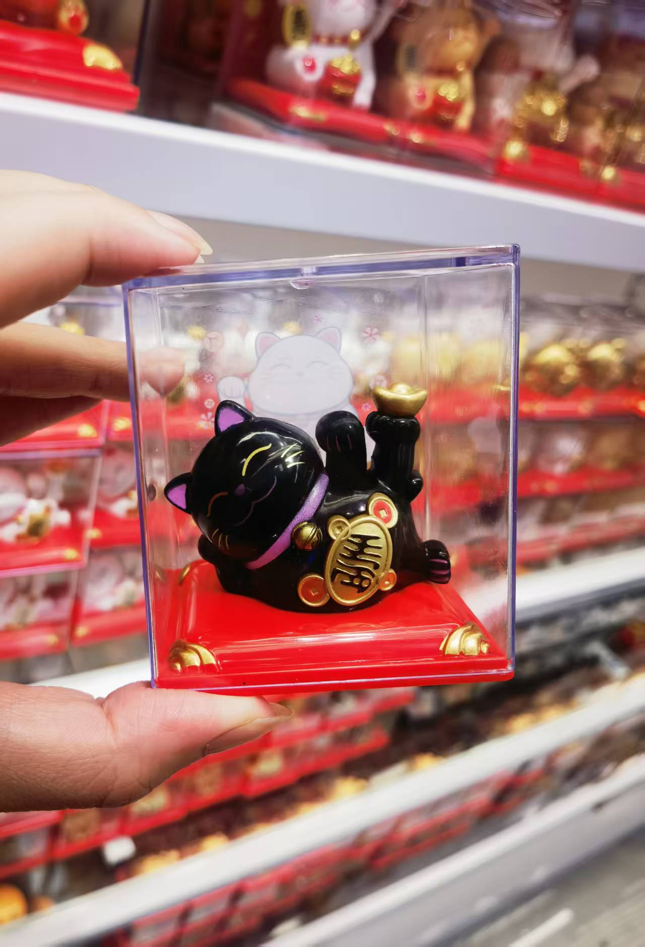 工艺品摆件猫/招财猫日式/招手摆件/定制/商务礼盒产品图