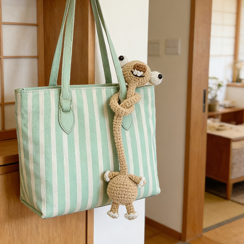 跨境亚马逊成品钩织玩偶Ice Age Sid冰川时代树懒希德创意礼物