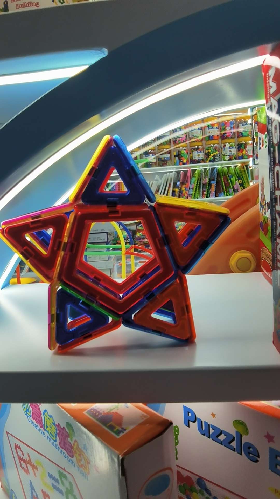 Magnetic sheet toys are children's assembly toys Specification image