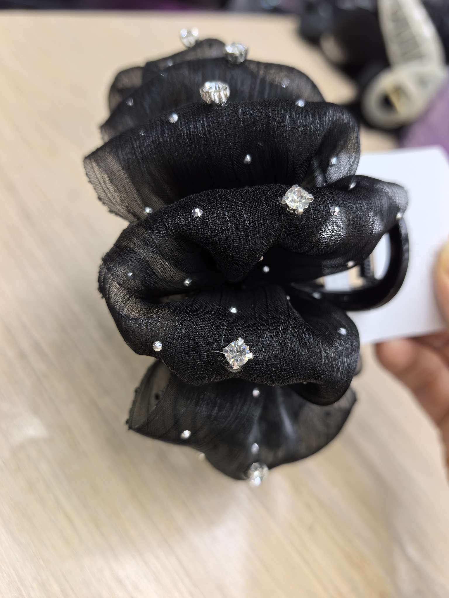8cm cloud Crystal is a bestseller on the Internet! Hair accessory