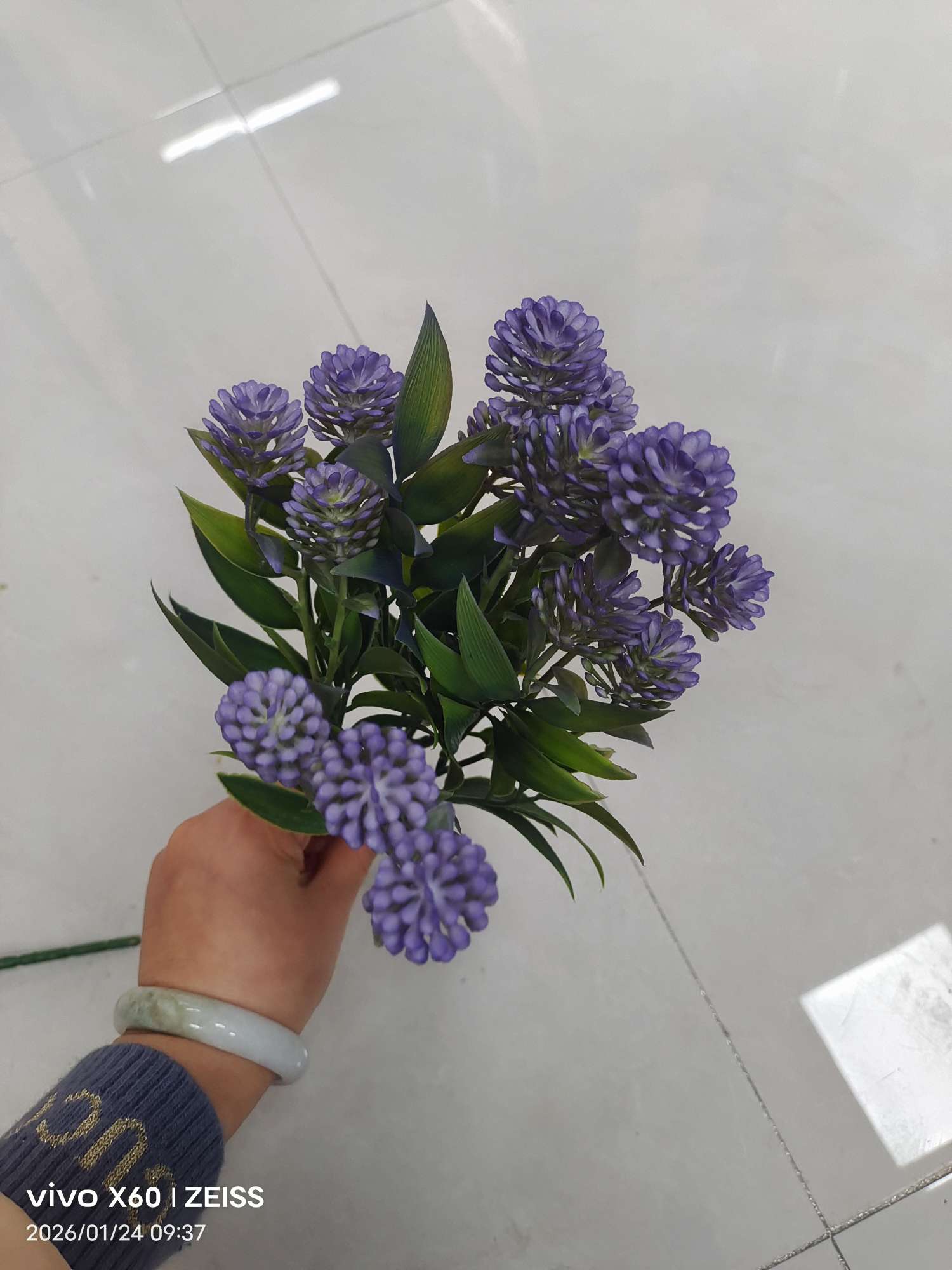 Wholesale simulated 5-fork spray-colored water plants, plastic artificial flower plant walls, DIY decoration techniques, simulated green plants, water plants, simulated green plants Application Scenario