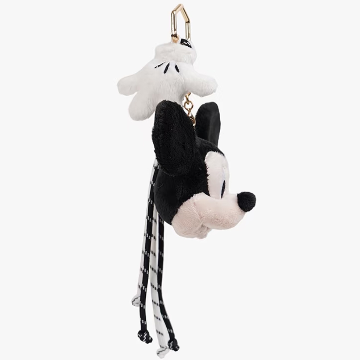 Potdemiel Disney official Mickey Mouse head plush pendant palm decoration keychain schoolbag pendant details Picture