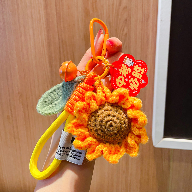毛线花束/针织花/毛线/成人用品/蜡线细节图