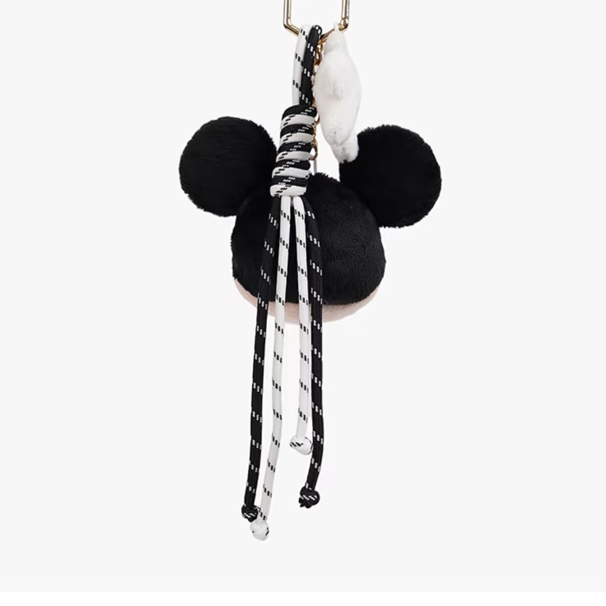 Potdemiel Disney official Mickey Mouse head plush pendant palm decoration keychain schoolbag pendant Specification image