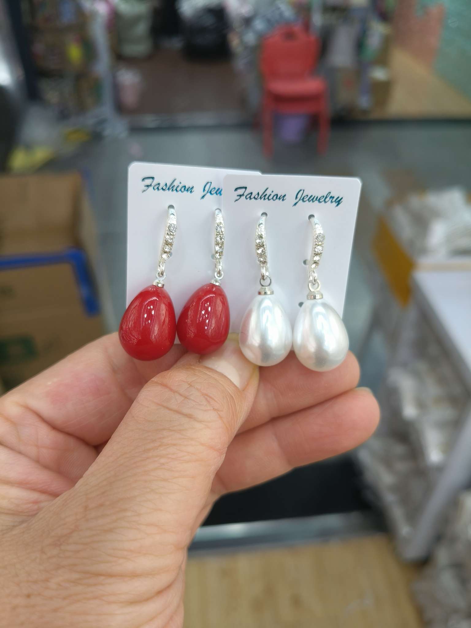 铜勾耳环耳饰饰品精致设计感时尚女款细节图