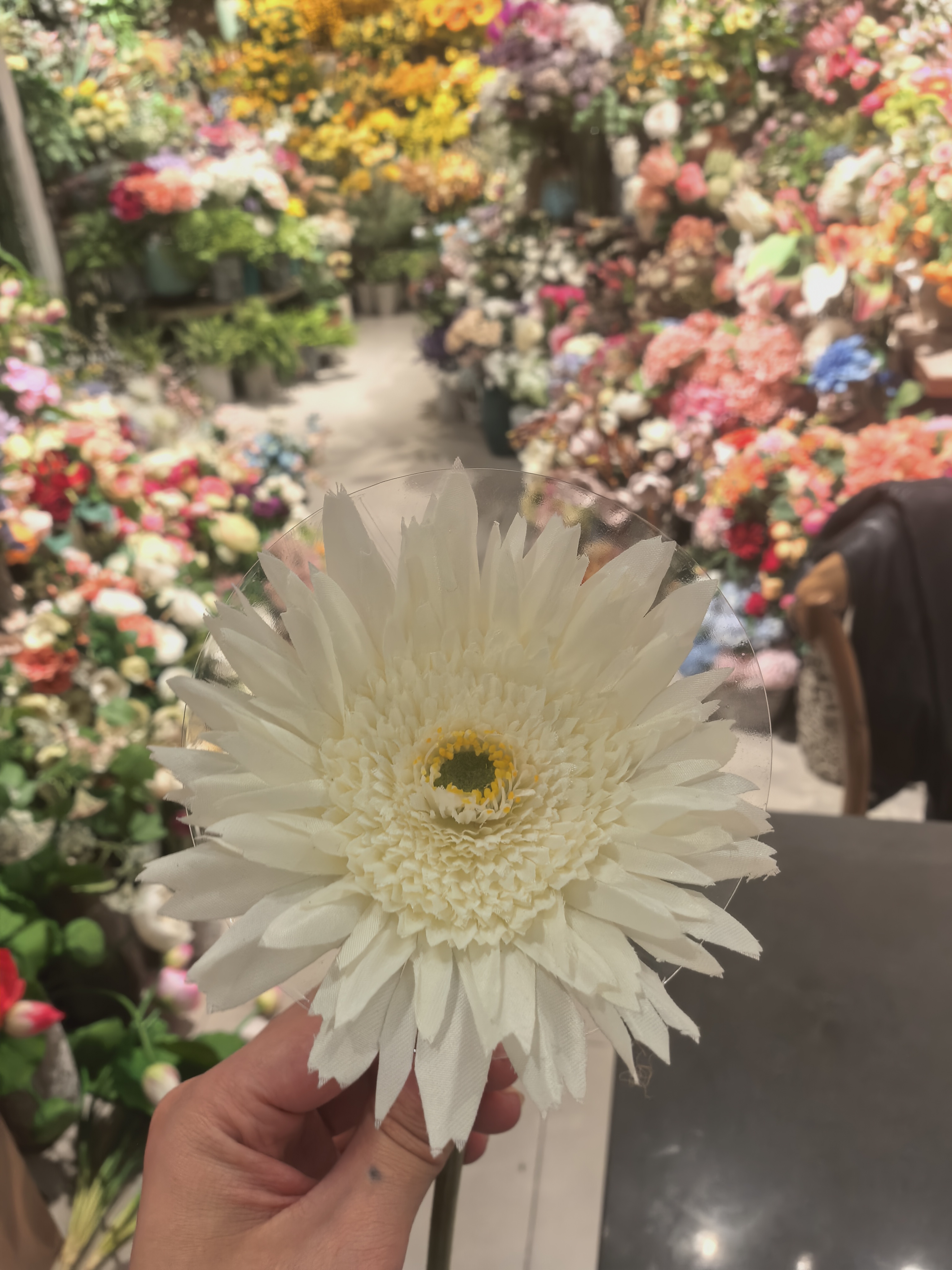 仿真花/假花/清明花/假花小/国外墓碑仿真花产品图