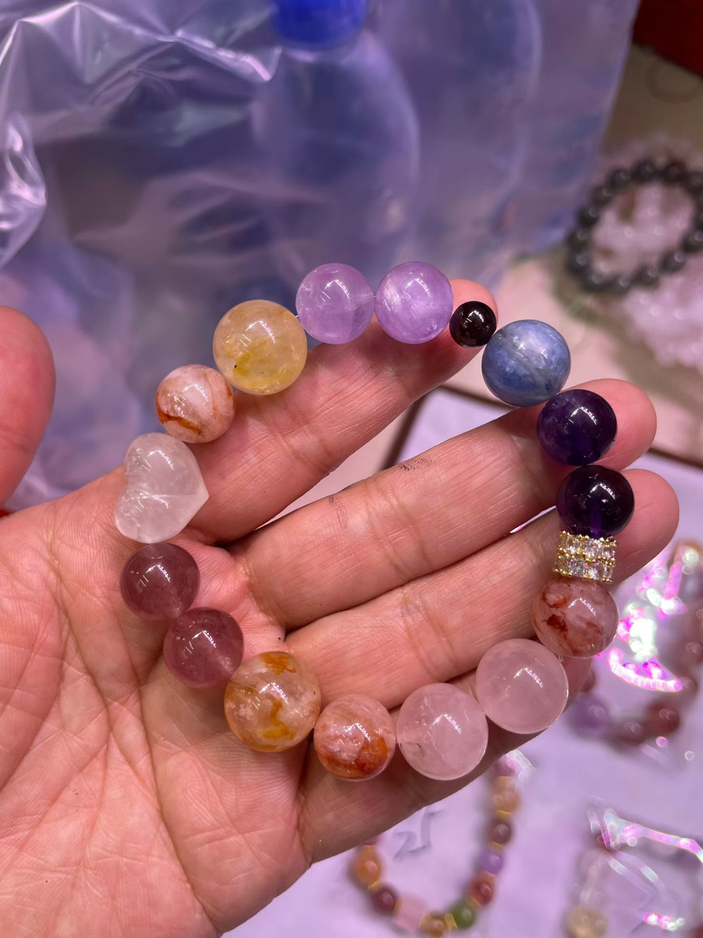 Natural Crystal Bracelet 2 Item Picture