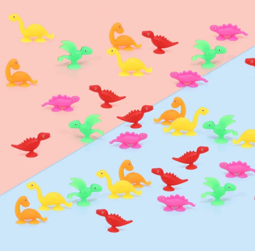 儿童益智软胶积木浴室吸盘玩具洗澡玩具恐龙系列暴龙蛋壳装产品图