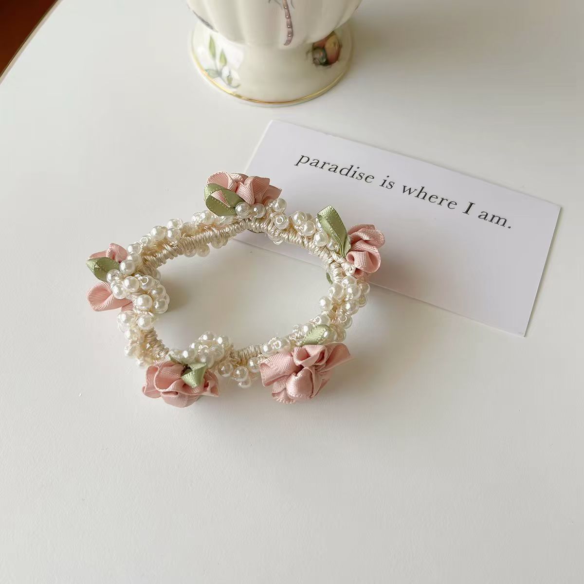 Acrylic children's wedding party hair accessories, headbands, combs and hair clips gift box set