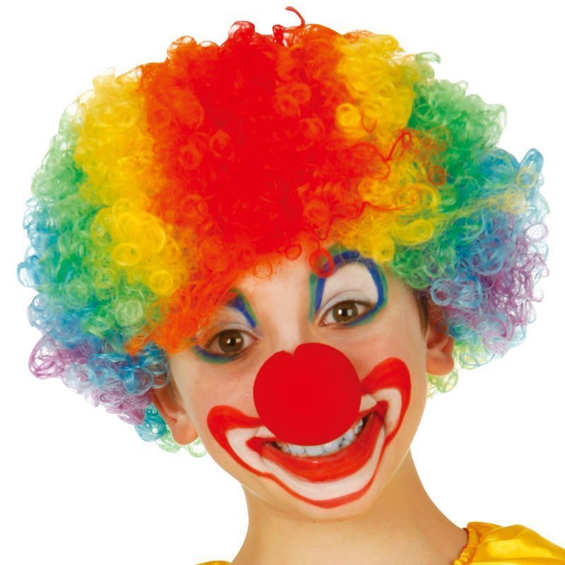 Halloween colorful fan hair cosplay clown hair cosplay wig cosplay wig details Picture