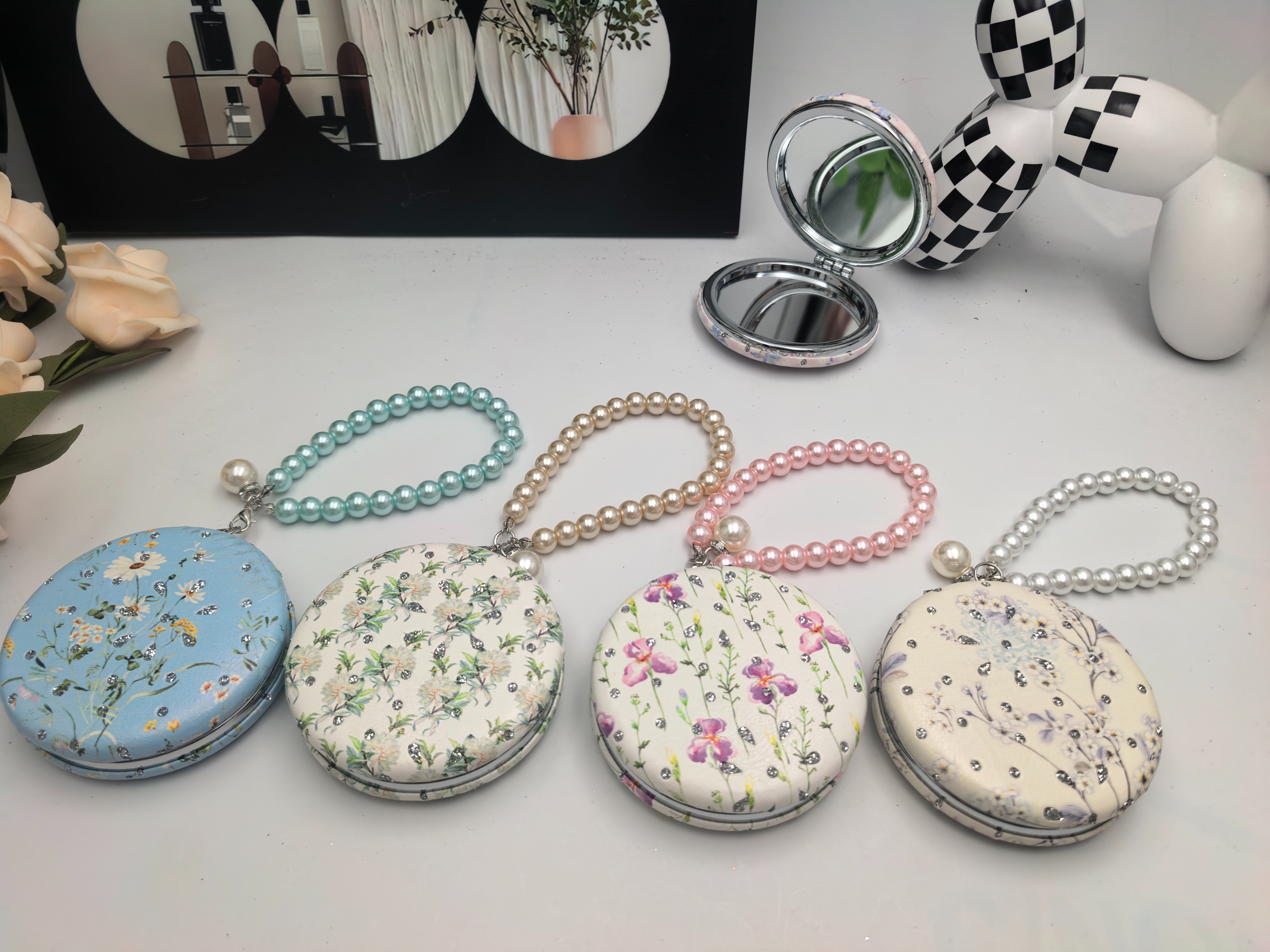 镜子/首饰盒化妆镜/化妆镜/镜子化妆镜/手持小镜子产品图