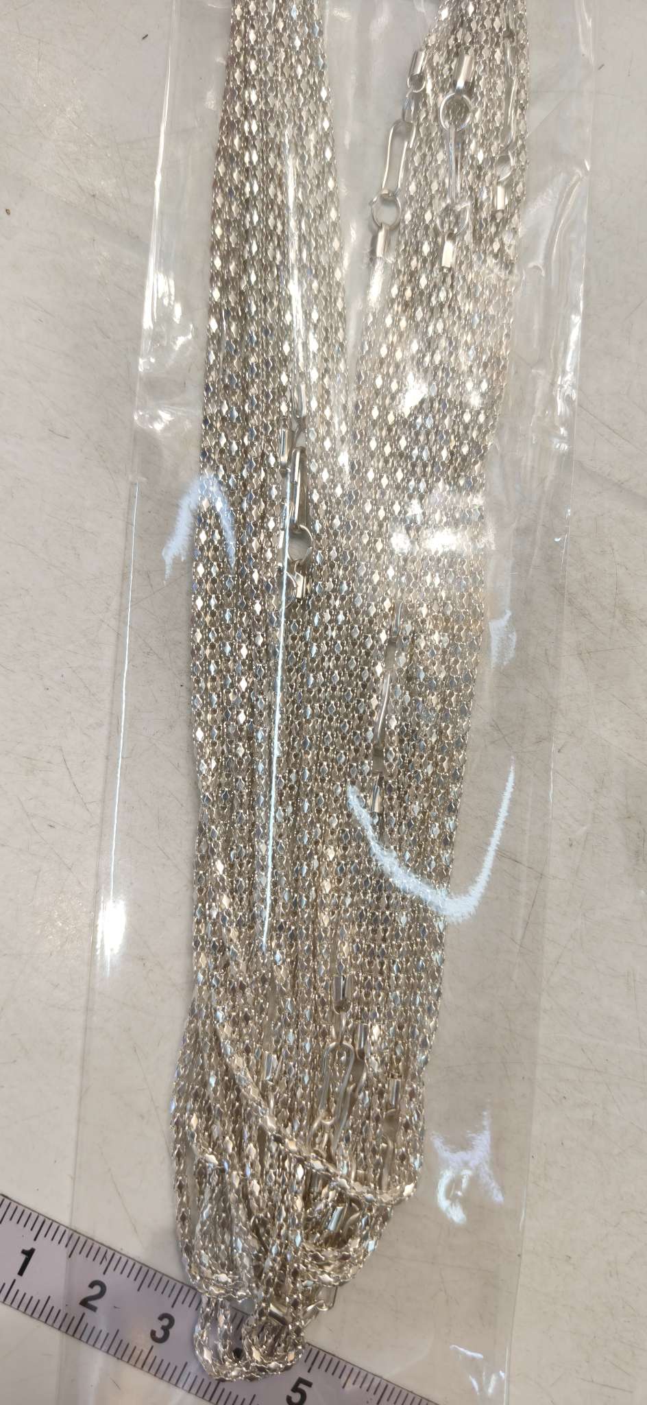 钻石，空心链，适合摆地摊，赠送品，长度42左右，颜色，仿金，kc，银色，也可定制长度，颜色详情图2
