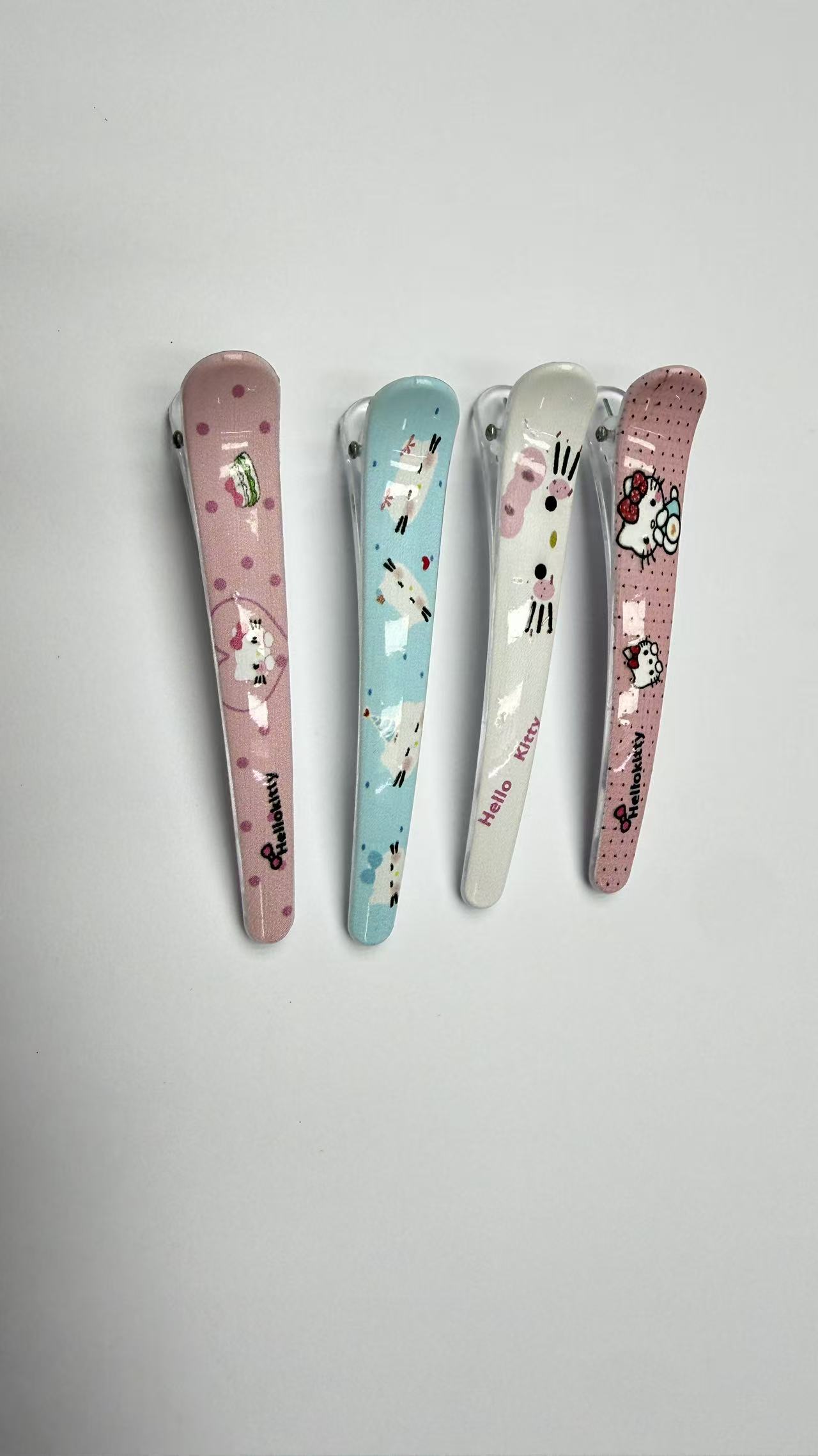 甜美无痕夹洗漱化妆夹可爱猫咪刘海鸭嘴夹发饰