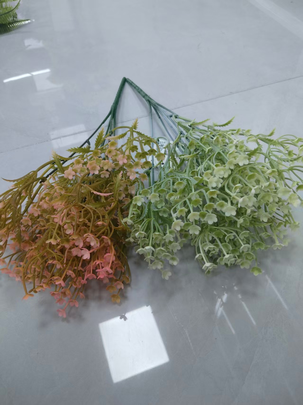 仿真花/串花藤吊/金色系仿真花/多肉/←塑料花那裡卖细节图