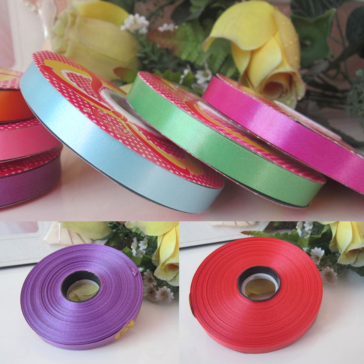 DIY materials for hand-folded wind chime ribbons, multi-color birthday decorations, balloon ties, and binding ropes detail image 9