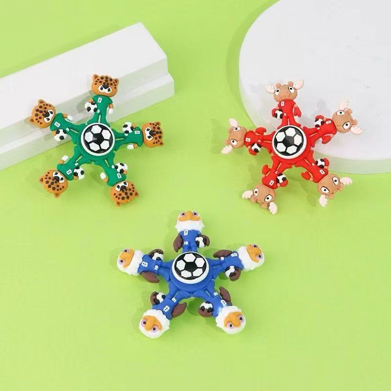 卡通陀螺指尖陀螺DIY陀螺玩具传统玩具运动休闲款详情图7