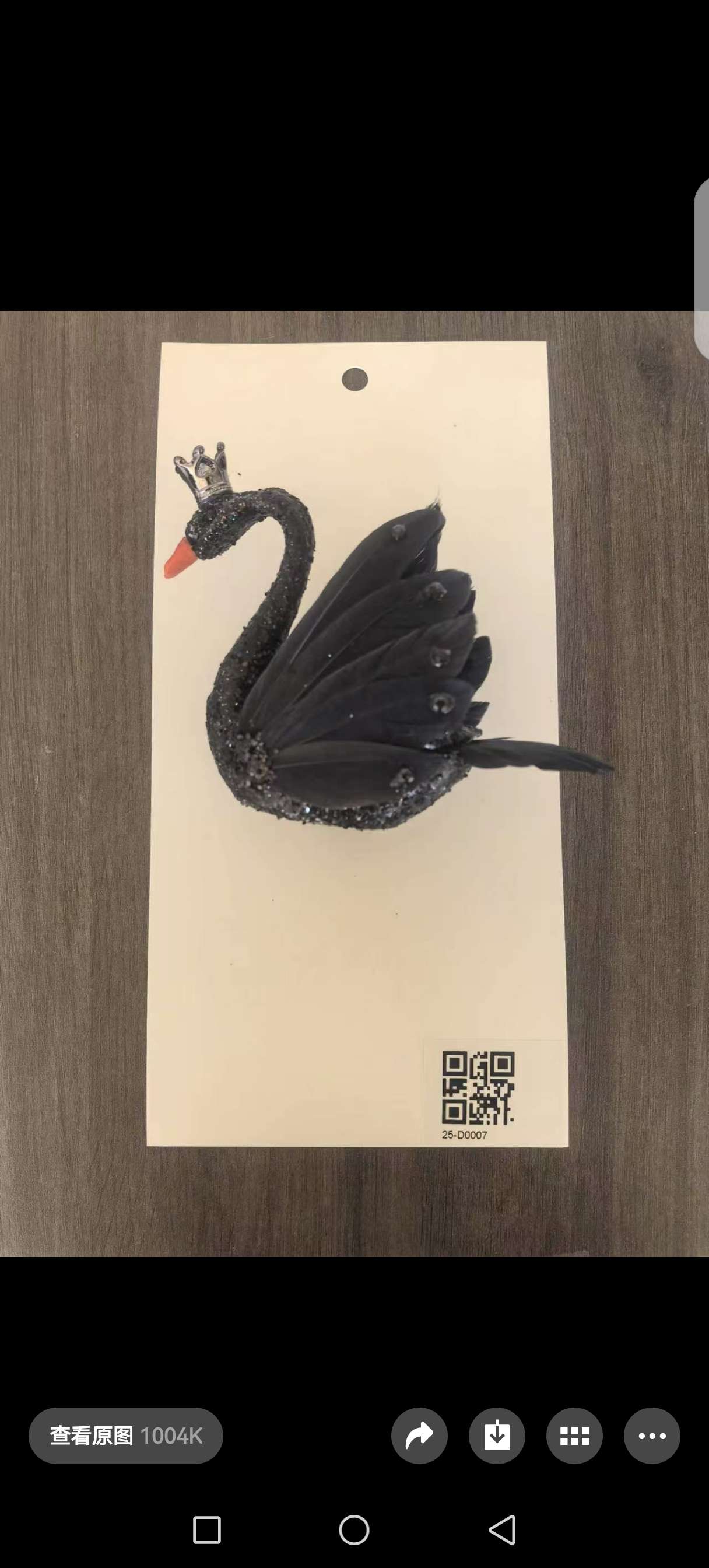 仿真天鹅，圣诞产品详情图3