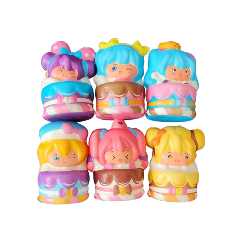 卡通女孩造型潮流玩偶毛绒玩具批发定制款柔软可爱礼物