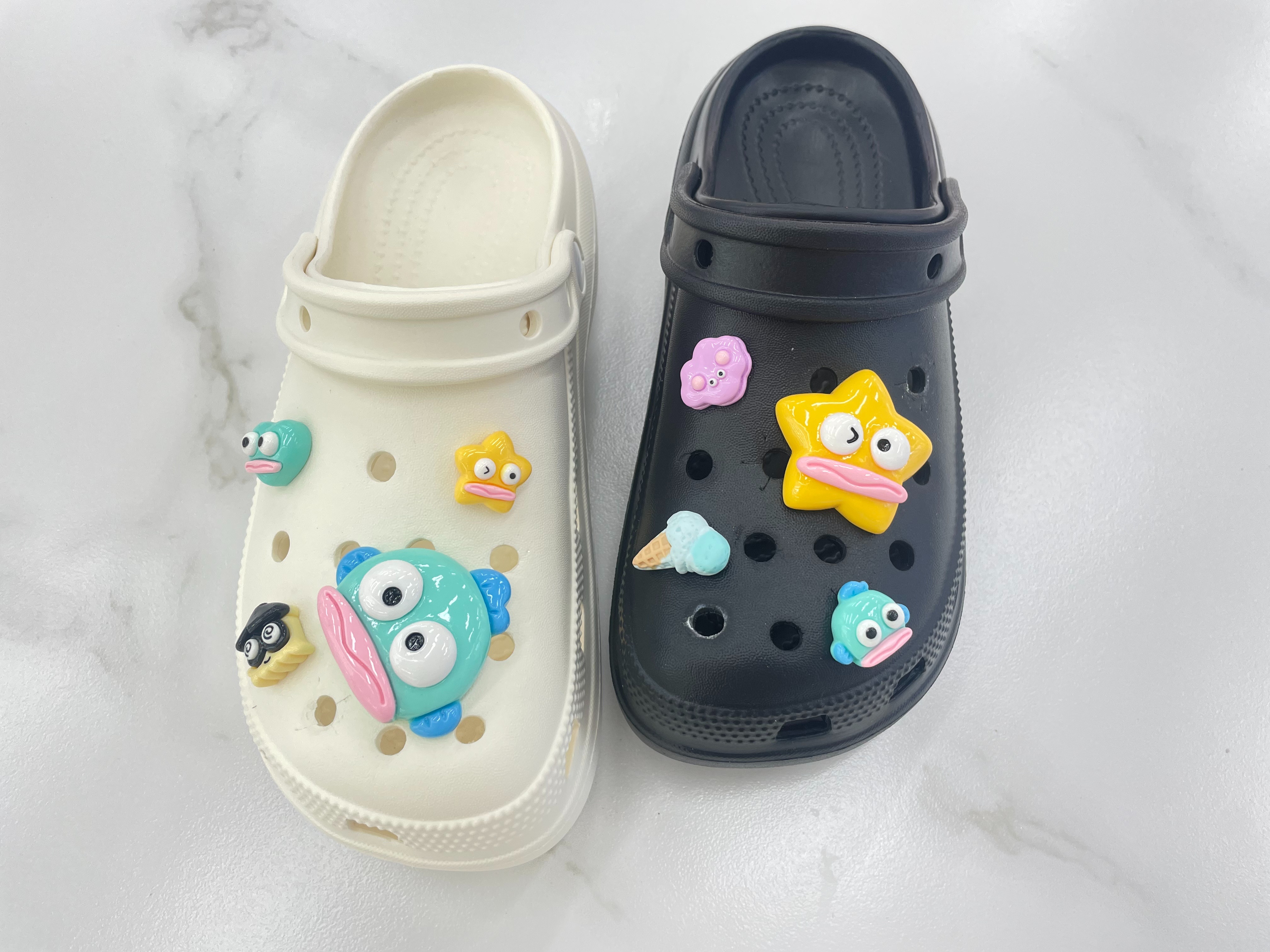 彩色装饰鞋扣洞洞鞋鞋带扣装饰配饰鞋洞洞鞋小配件拖鞋配饰