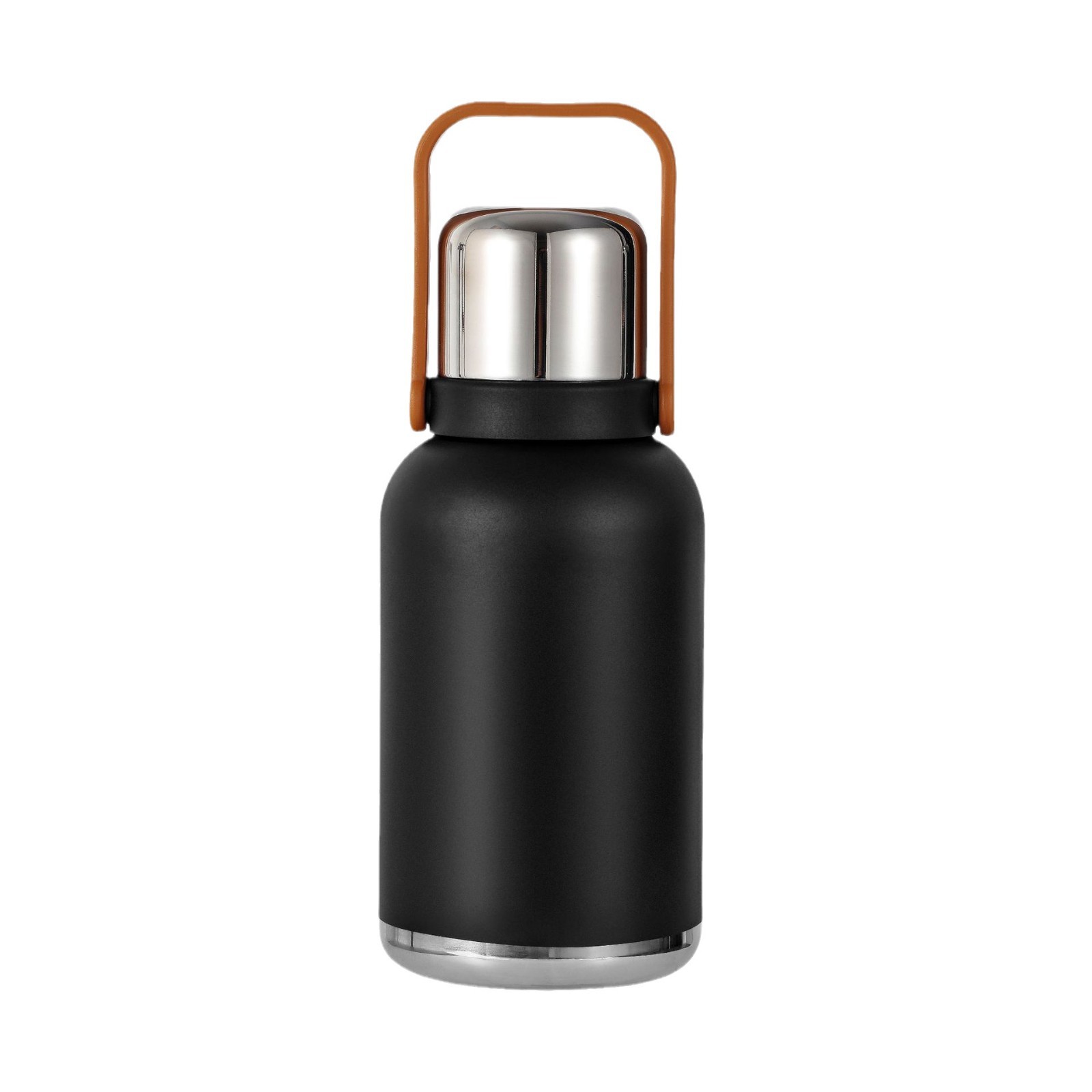 大容量户外便携保温杯 316 不锈钢内胆 带手提杯盖 露营旅行长效保冷保热水壶详情2