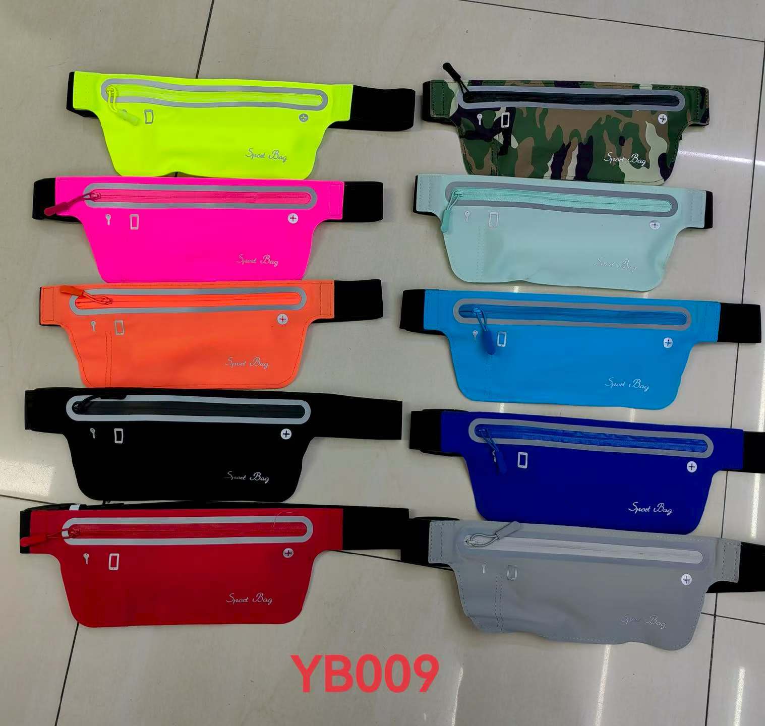 Sports outdoor waist bag, men's crossbody casual accessory bag, anti-theft close-fitting running outdoor small bag, anti-theft bag close-fitting waist bag, anti-theft bag close-fitting waist bag, running waist bag