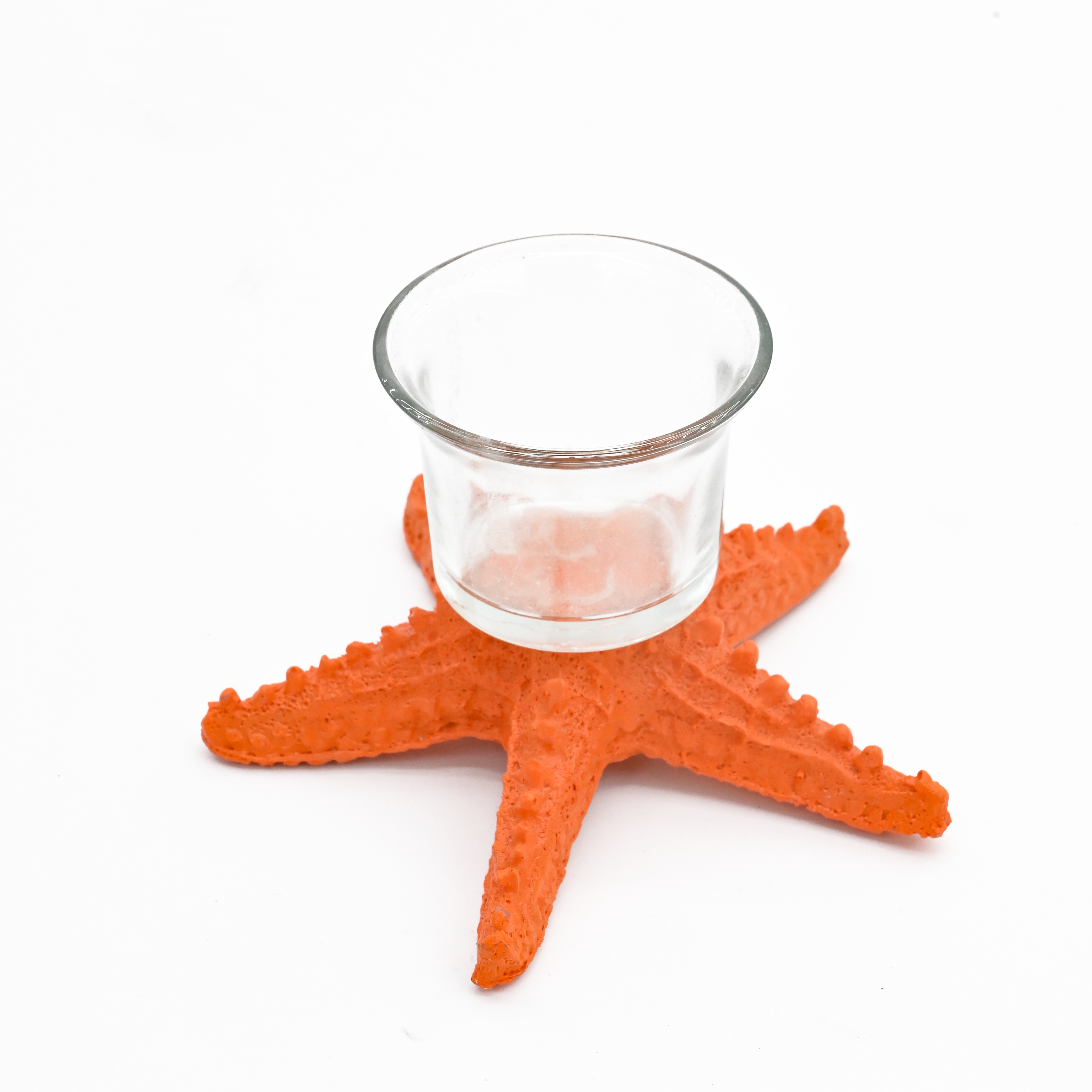 Colorful starfish-shaped Middle Eastern ironwork candlestick, scented candle holder, 13cm candlestick Application Scenario
