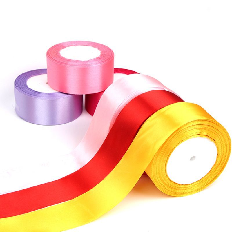 Manufacturer's 4cm colored ribbon ribbon, handmade DIY rose material, festival decoration, gift packaging ribbon detail image 10