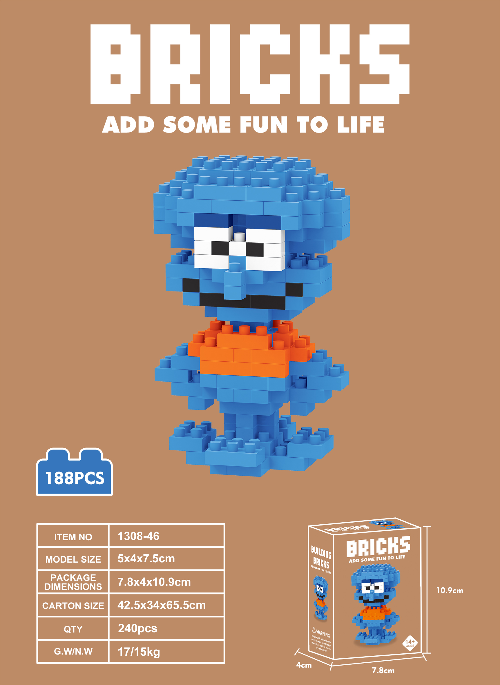 积木/拼豆/布鲁可/小积木/变形金刚星辰坂细节图