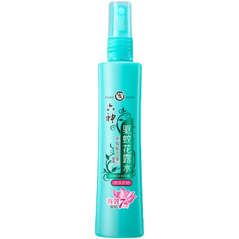 Liushen Spray Flower Water Series: Mosquito Repellent, Anti-itch, Cool, Refreshing, Sweat-relieving and Refreshing 180ml