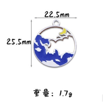 Couple's love vows alloy oil-dripping earrings, pendants, diy accessories Application Scenario