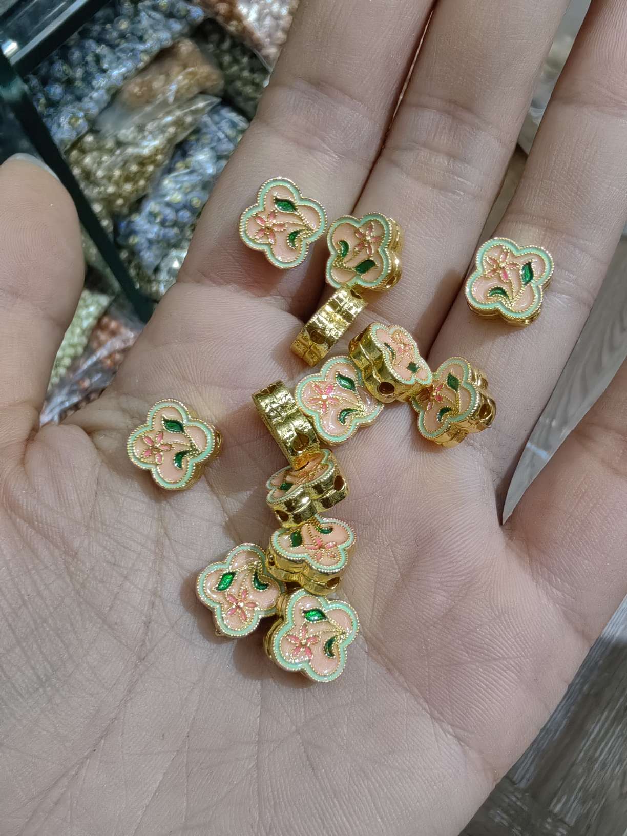 Song Jin DIY jewelry accessories, handcrafted materials, jewelry sets, exquisite decorative items details Picture