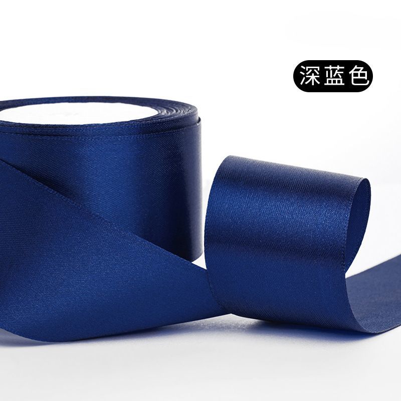 Manufacturer's 4cm colored ribbon ribbon, handmade DIY rose material, festival decoration, gift packaging ribbon detail image 9