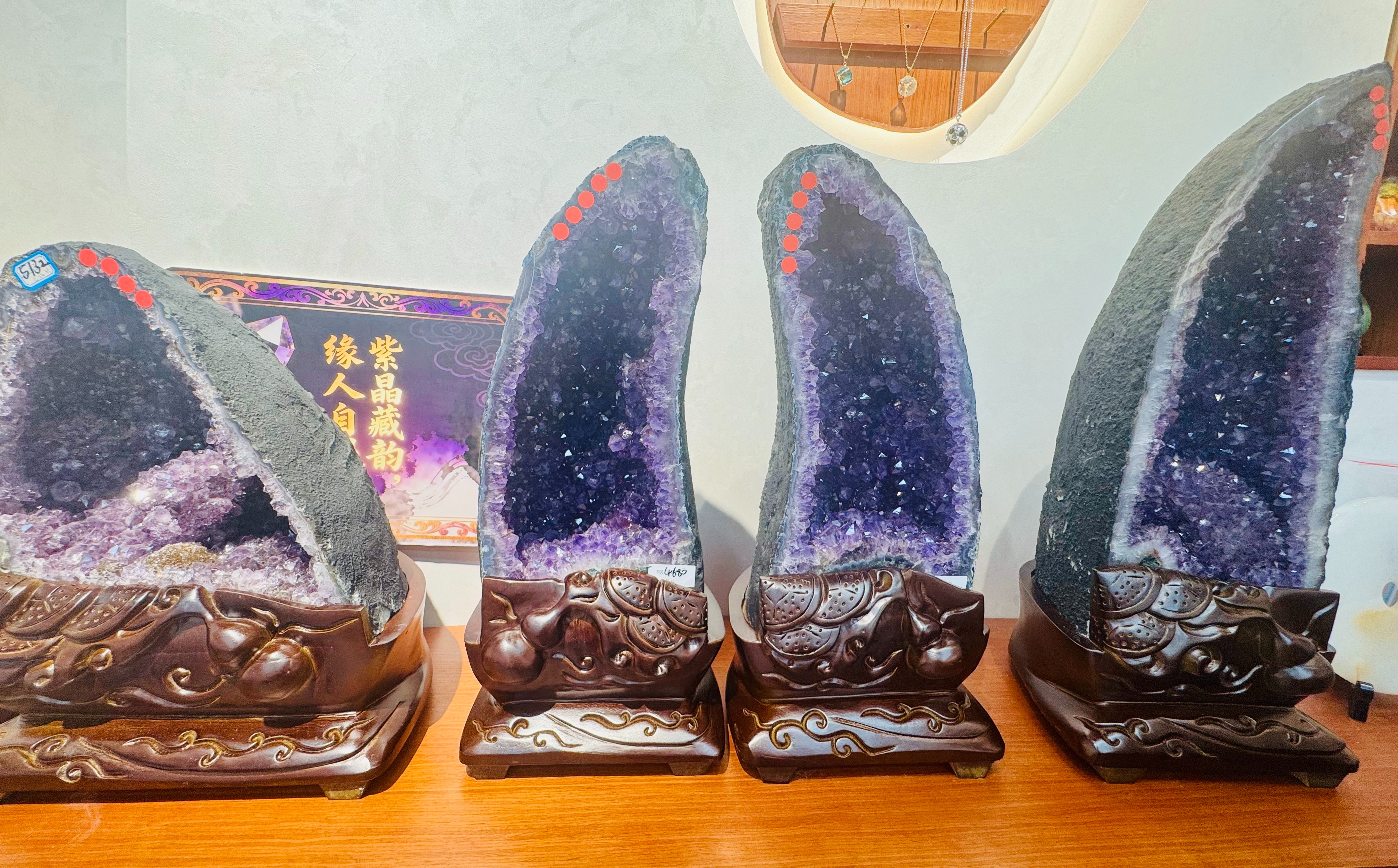 水晶/天然水晶/水晶原石/卡墨缇/水晶灯饰配件细节图