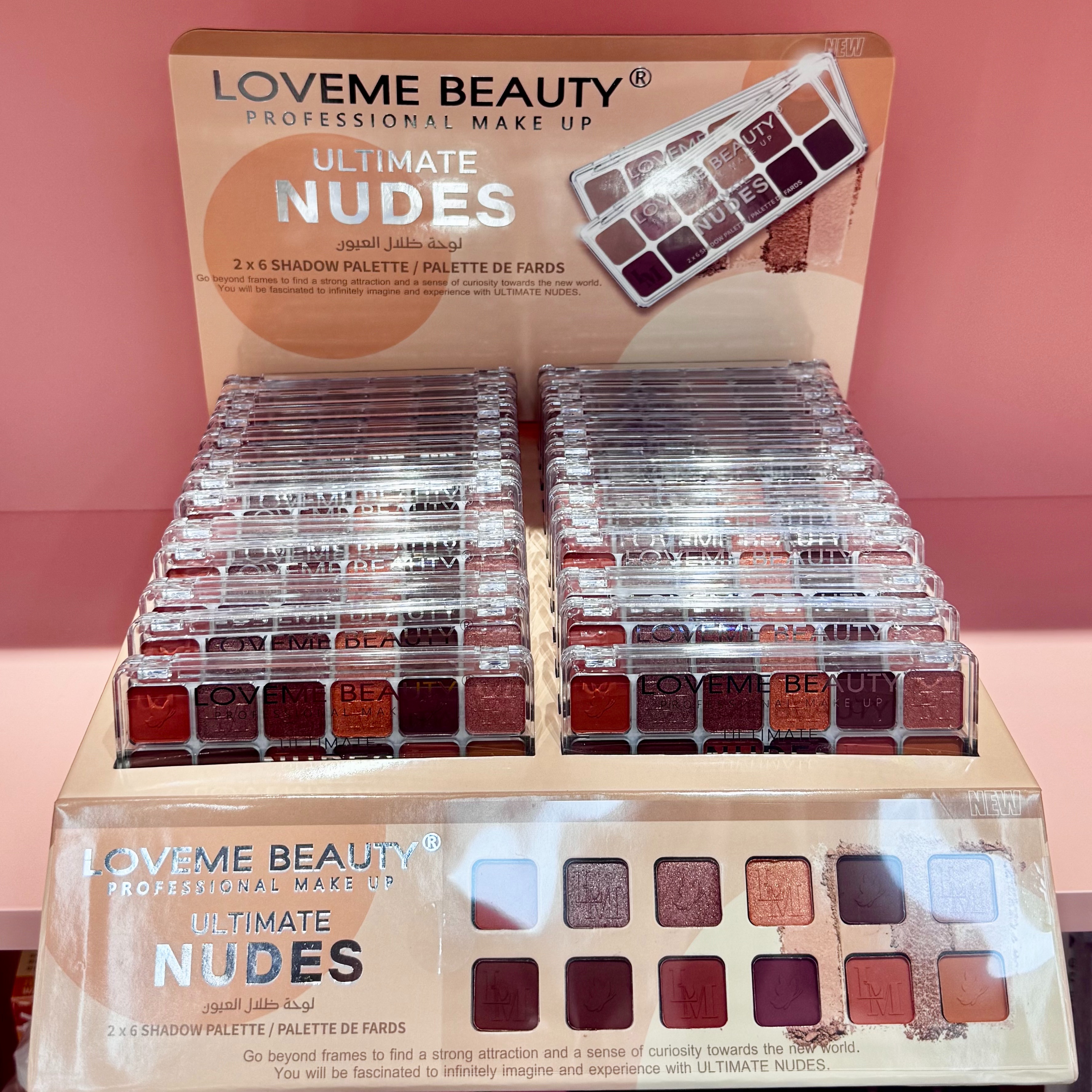 High Pigmented Shimmer Eyeshadow Palette-Loveme Beauty 显色眼影