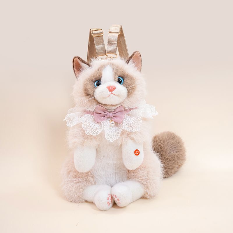Cat backpack doll fabric Specification image