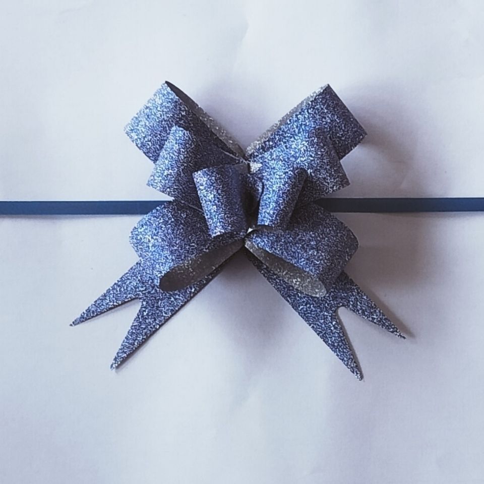 Golden Onion Color Star 1.8 small wedding car ribbon, bow latte art gift packaging ribbon, Peace fruit packaging ribbon detail image 8