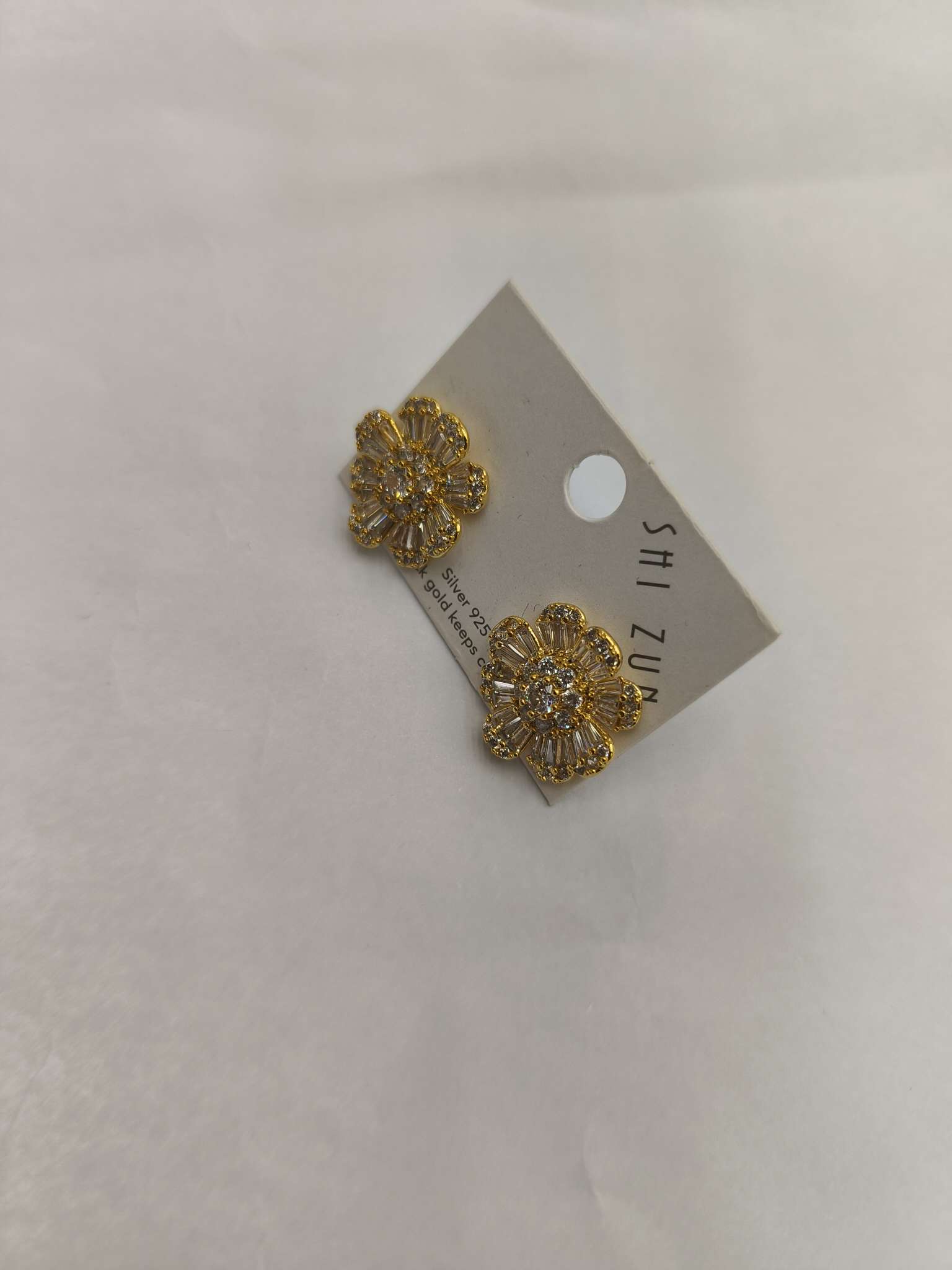 山茶花爆闪耳钉珍珠耳饰女银耳环2026新款爆款高级感设计小众轻奢详情图3