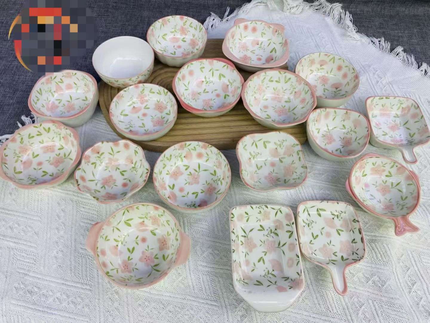 十里桃花系列，款式款式，现货，内盒包装