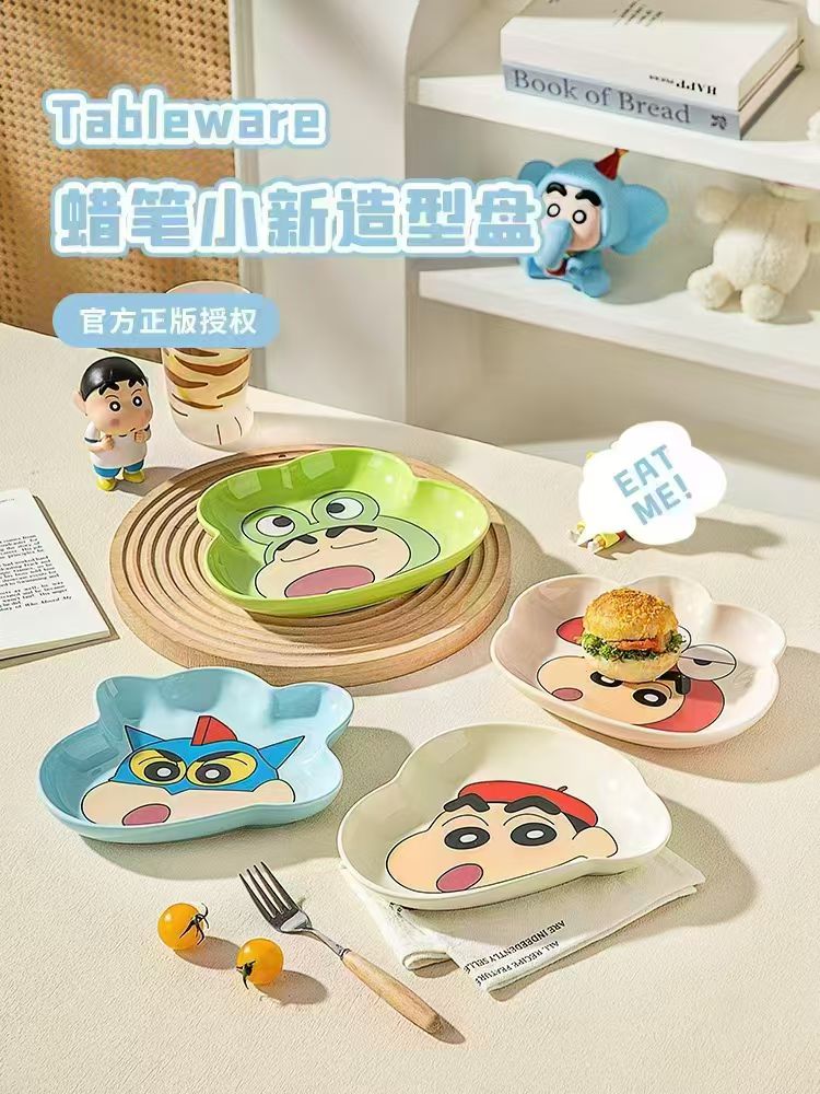 The latest cartoon hand-painted, embossed and high-temperature fired ceramic tableware Item Picture