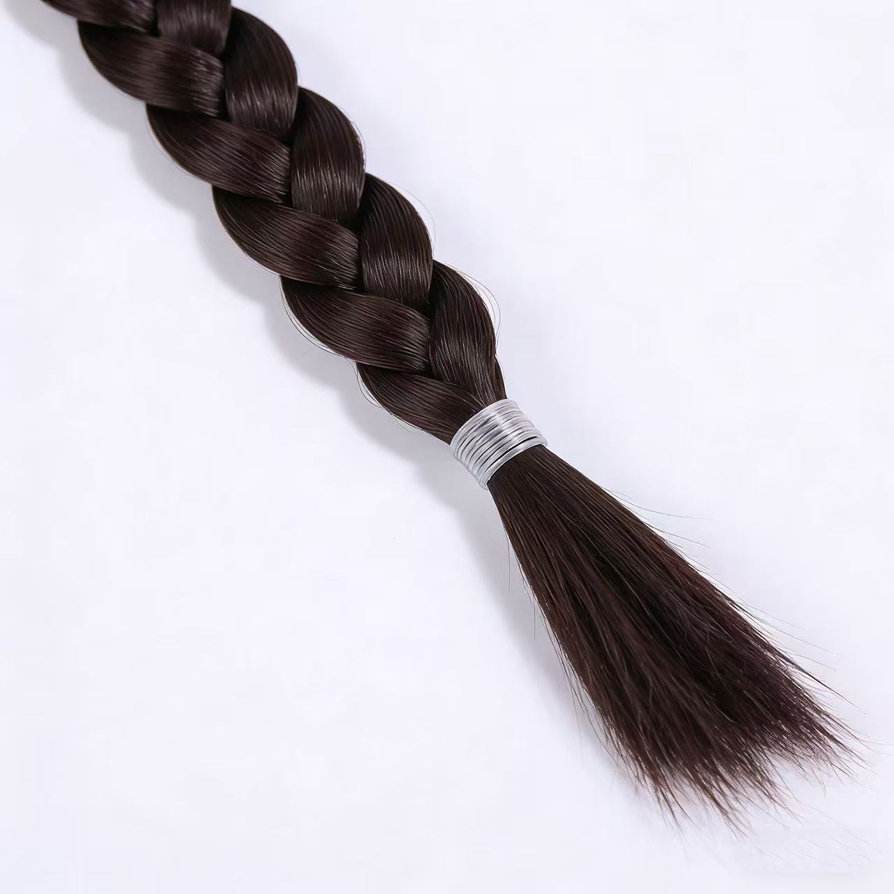 惠琴橡皮筋扎小辫假发透明耐高温皮筋饰品详情图3