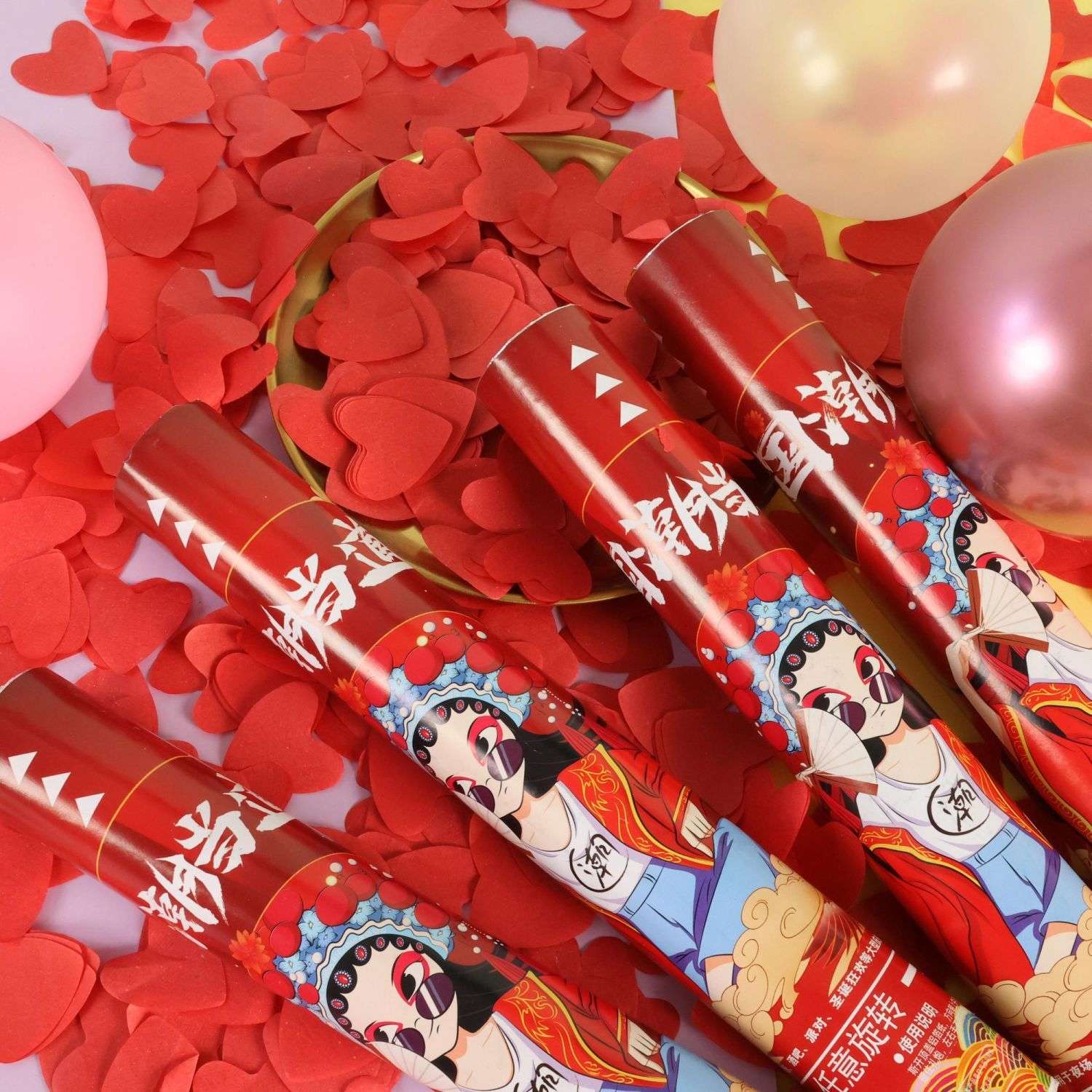 In 2026, a new style of "Get Rich Quickly" US dollar bar gift gun barrel, birthday opening giveaway, wedding party, and color-printed firework atmosphere props detail image 9