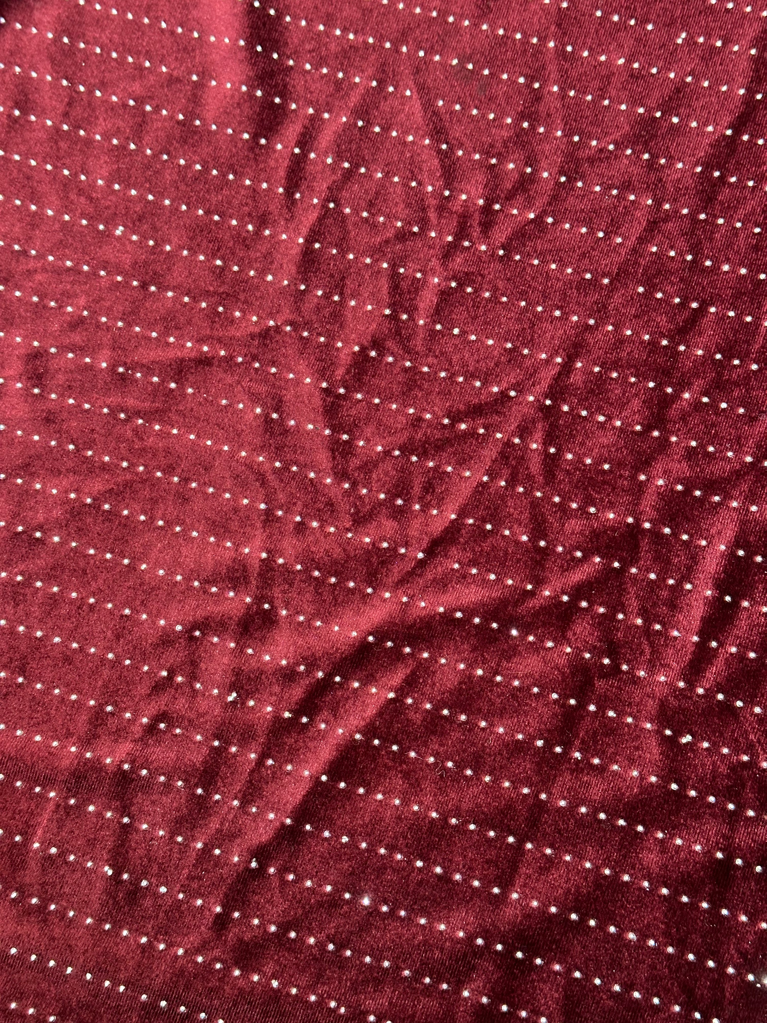 绣布/围裙/服装罗口白底实物图