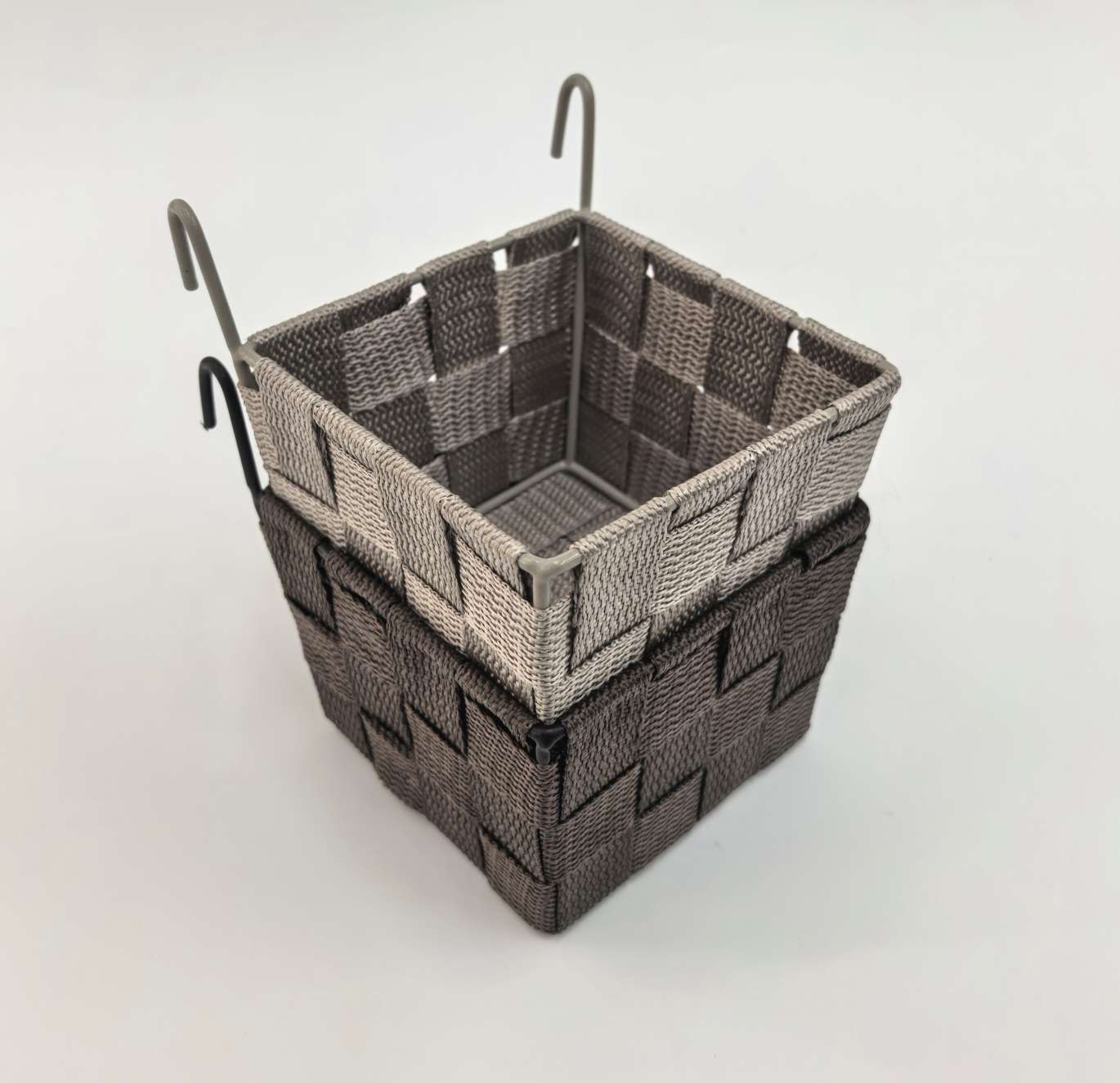 丙纶丝带编织收纳篮