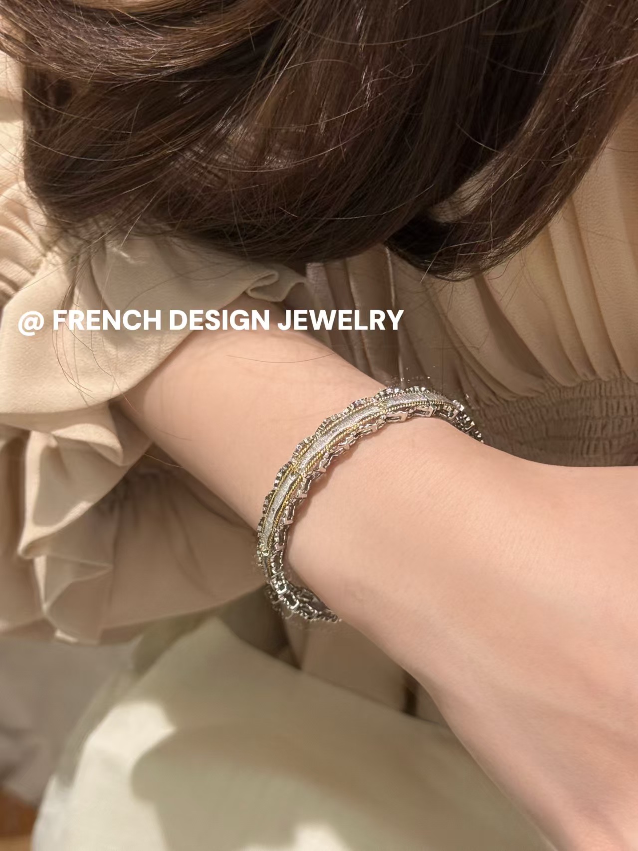 铜微镶手环/猫眼手镯/纯银手镯/手镯配件/金手镯细节图